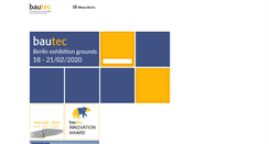 Desktop Screenshot of bautec-berlin.com